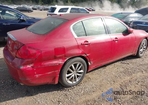 2008 Infiniti G35X from USA, damaged, VIN JNKBV61F48M250733